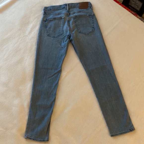 Abercrombie & Fitch Rustin Athletic Skinny Stretch jeans light wash 28 x 30 - Picture 3 of 8